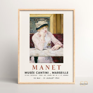 Edouard Manet Art Print Plum Brandy Vintage Paint