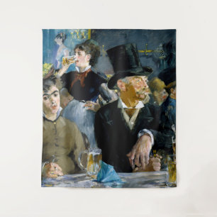 Edouard Manet - At the Cafe Tapestry