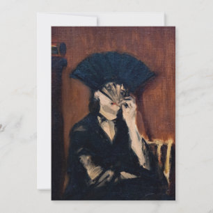Edouard Manet - Berthe Morisot with a Fan Thank You Card
