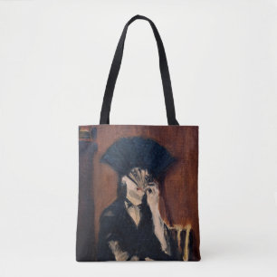 Edouard Manet - Berthe Morisot with a Fan Tote Bag
