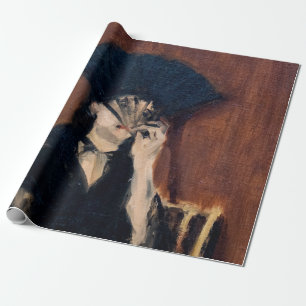 Edouard Manet - Berthe Morisot with a Fan Wrapping Paper