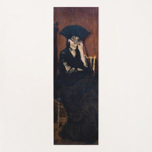 Edouard Manet - Berthe Morisot with a Fan Yoga Mat