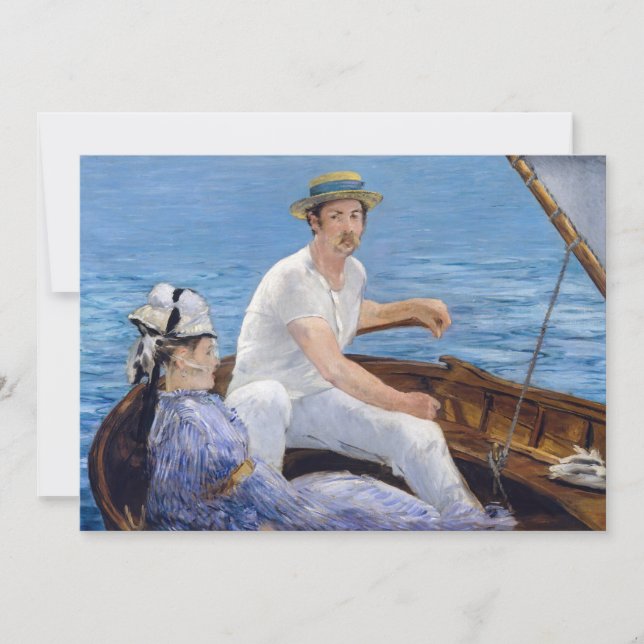 Edouard Manet - Boating Invitation (Front)