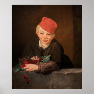 Edouard Manet - Boy with Cherries Poster