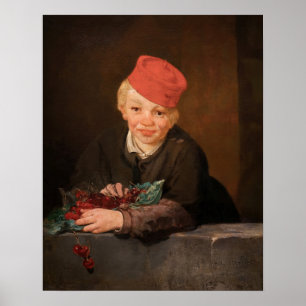 Edouard Manet - Boy with Cherries Poster