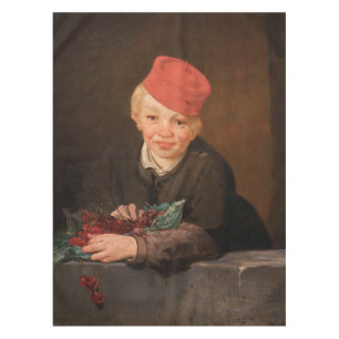Edouard Manet - Boy with Cherries Tablecloth