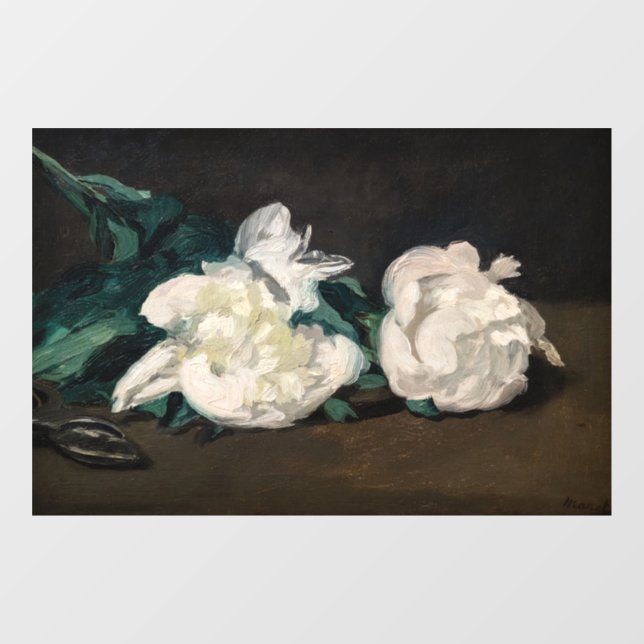 Edouard Manet - Branch of White Peonies, Secateurs (Sheet)