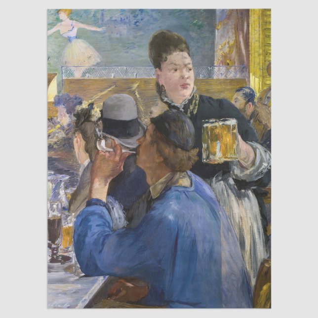 Edouard Manet - Corner of a Cafe-Concert Tissue Paper (Creator Uploaded)