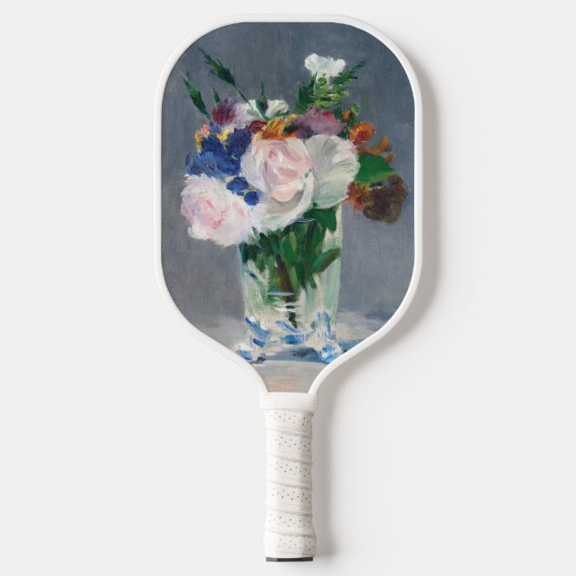 Edouard Manet - Flowers in a Crystal Vase Pickleball Paddle (Front)