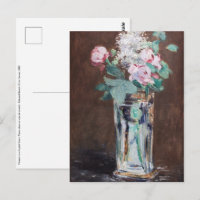 Edouard Manet - Flowers in a Crystal Vase