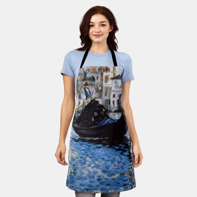 Edouard Manet - Grand Canal, Venice Apron (Worn)