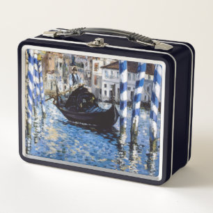 Edouard Manet - Grand Canal, Venice Metal Lunch Box