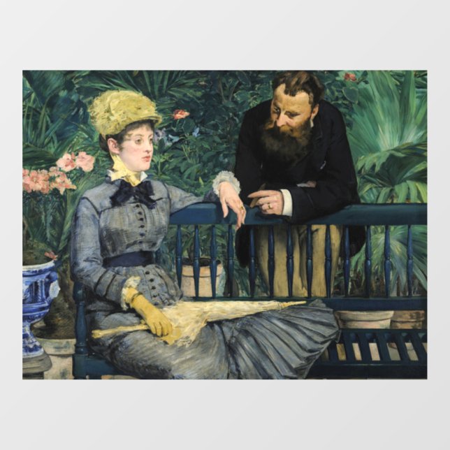 Edouard Manet - In the Conservatory (Sheet)