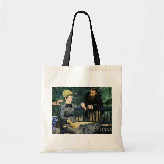 Edouard Manet - In the Conservatory Tote Bag (Front)