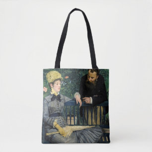 Edouard Manet - In the Conservatory Tote Bag