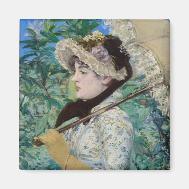 Edouard Manet - Jeanne / Spring Magnet (Front)