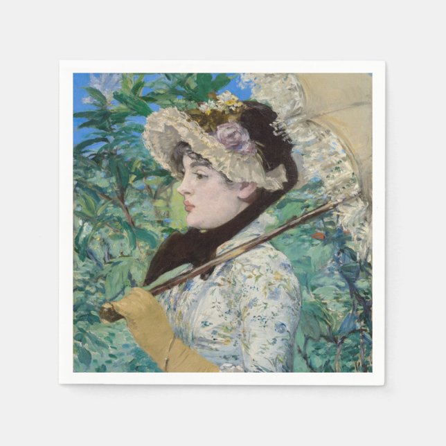 Edouard Manet - Jeanne / Spring Napkin (Front)