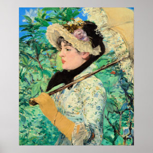 Edouard Manet - Jeanne Spring Poster