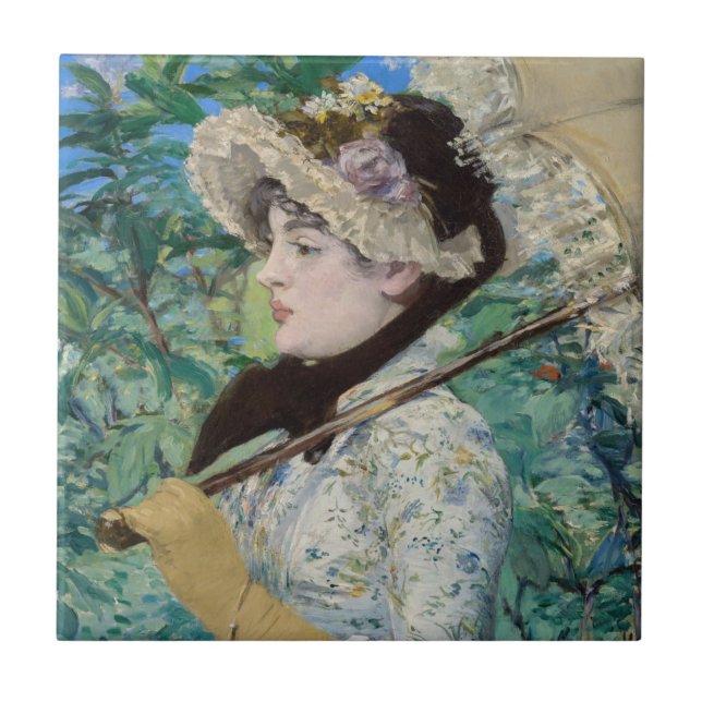 Edouard Manet - Jeanne / Spring Tile (Front)