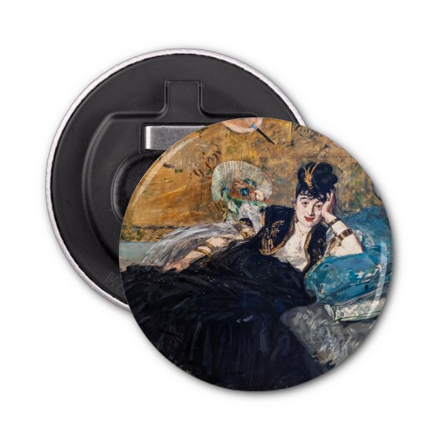 Edouard Manet - Lady with Fans Bottle Opener (Front)