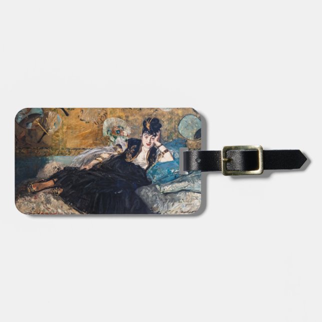 Edouard Manet - Lady with Fans Luggage Tag (Front Horizontal)