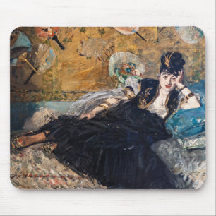 Edouard Manet - Lady with Fans Mouse Pad
