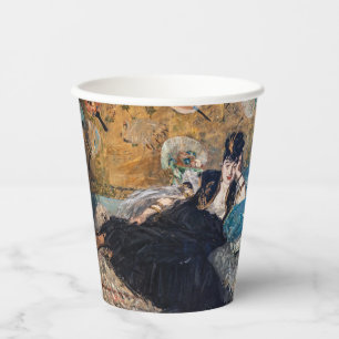 Edouard Manet - Lady with Fans Paper Cups