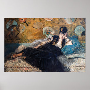Edouard Manet - Lady with Fans Poster