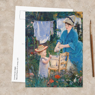 Edouard Manet - Laundry Postcard