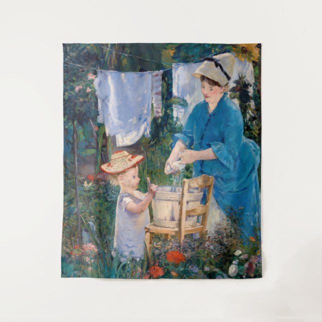 Edouard Manet - Laundry Tapestry (Front)