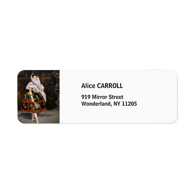 Edouard Manet - Lola de Valence (Front)