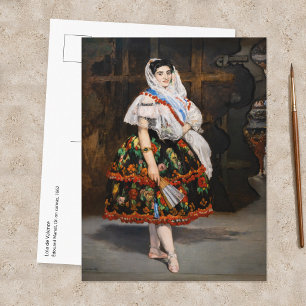 Edouard Manet - Lola de Valence Postcard