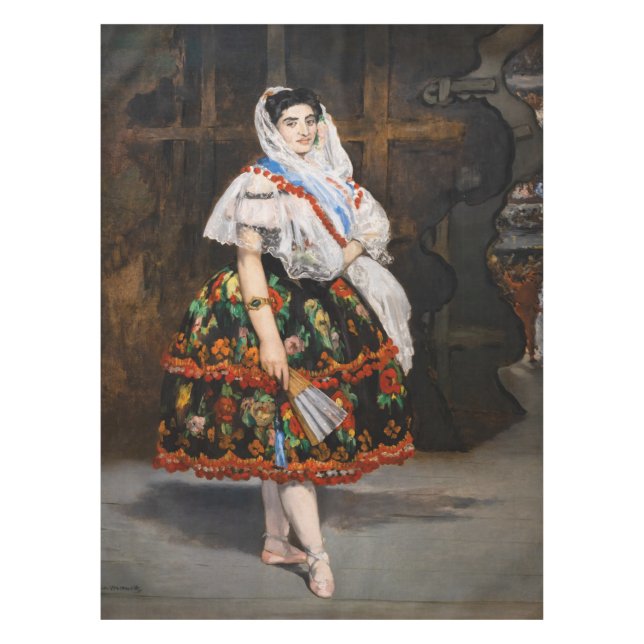 Edouard Manet - Lola de Valence Tablecloth (Front)