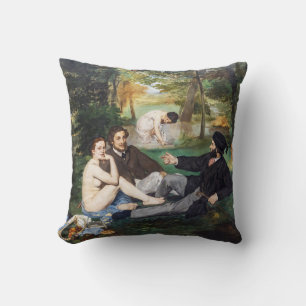 Edouard Manet - Luncheon on the Grass Cushion