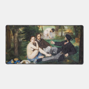 Edouard Manet - Luncheon on the Grass Desk Mat