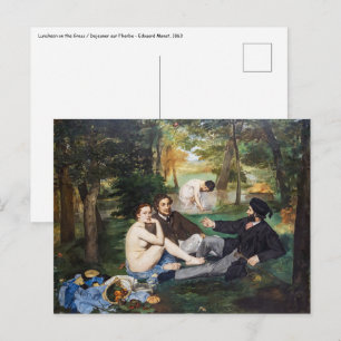 Edouard Manet - Luncheon on the Grass Postcard