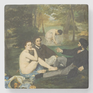 Edouard Manet - Luncheon On The Grass Stone Coaster