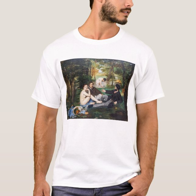 Edouard Manet - Luncheon on the Grass T-Shirt (Front)