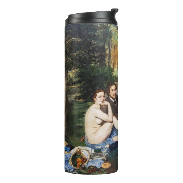 Edouard Manet - Luncheon on the Grass Thermal Tumbler (Rotated Left)