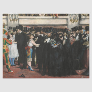 Edouard Manet - Masked Ball at the Opera Tissue Paper