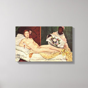 edouard Manet - Olympia Canvas Print
