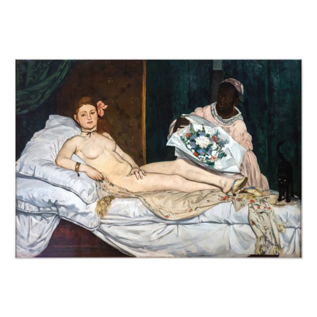 Edouard Manet - Olympia Photo Print (Front)