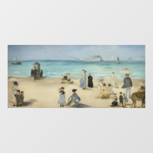Edouard Manet - On the Beach, Boulogne-sur-Mer