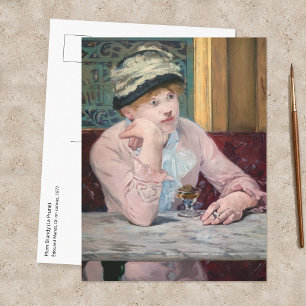 Edouard Manet - Plum Brandy Postcard