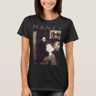 Édouard Manet  Portrait of Émile Zola  for Artists T-Shirt