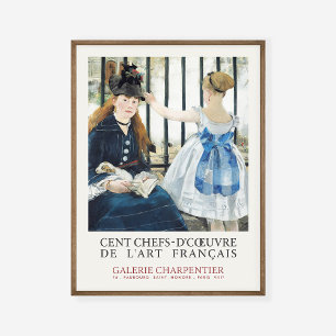 Edouard Manet Railway Gare Saint-Lazare Fine Art Poster