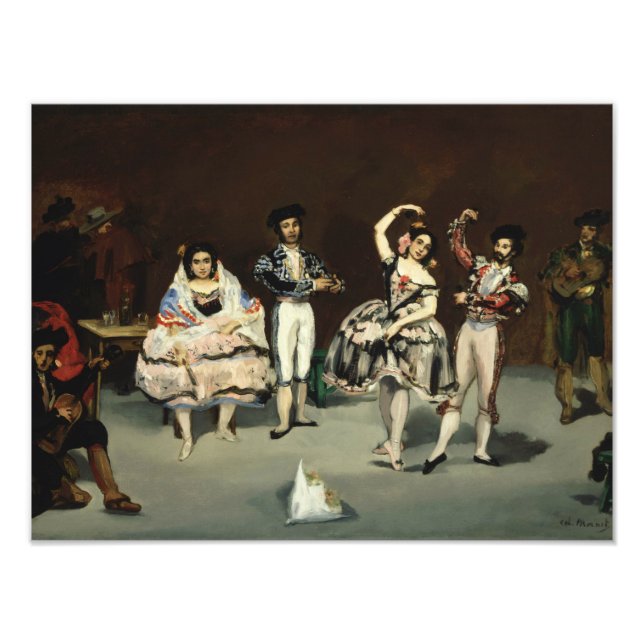Edouard Manet - Spanish Ballet Photo Print (Front)