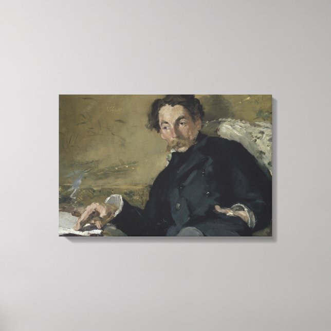 Edouard Manet - Stephane Mallarme Canvas Print (Front)