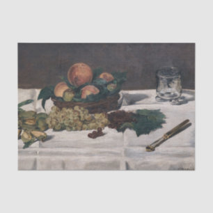 Edouard Manet - Still Life, Fruits on a Table Tissue Paper