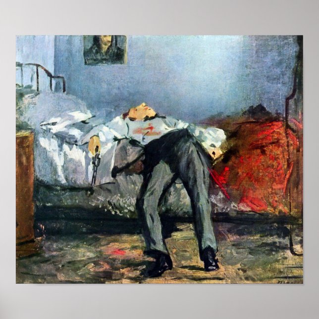 Edouard Manet - Suicide Poster (Front)